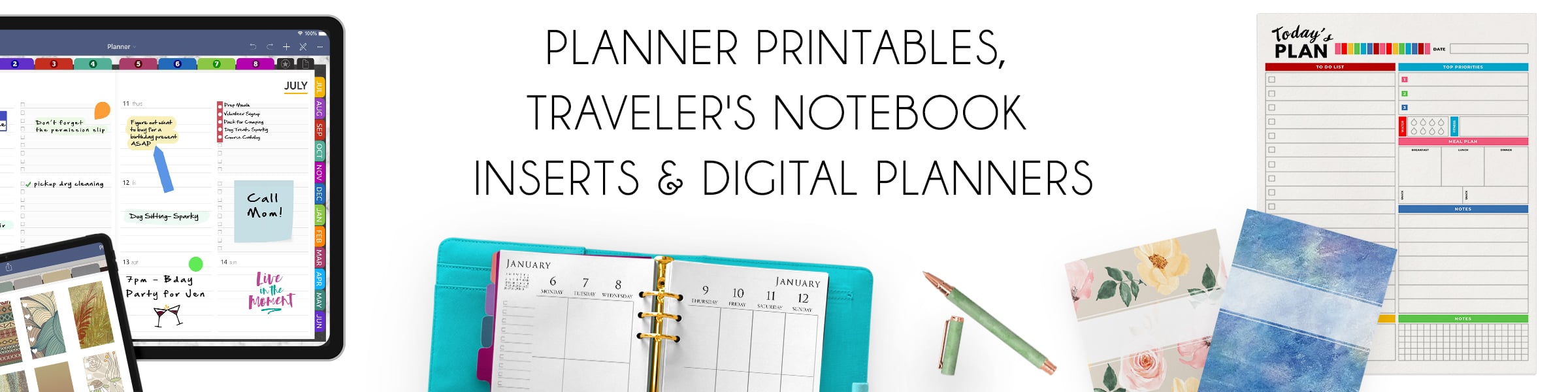 enchanted willow digital planners & printables